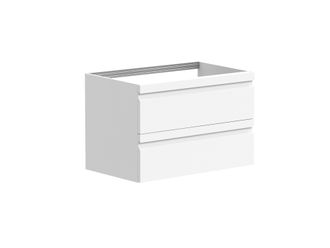 Apatinė spintelė Kame Terra 80 cm, balta blizgi BU/8-3DR/D1F2