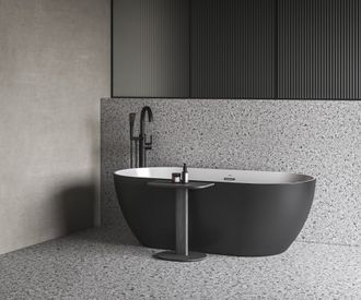 Vonios staliukas Ravak Wood S, juodas ąžuolas, X000001795