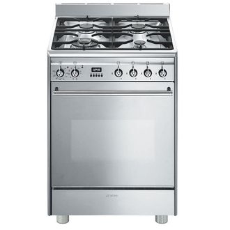 SMEG dujinė viryklė su elektrine orkaite GP61X9