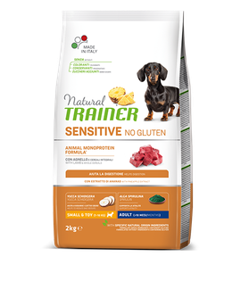 NT ADULT DOG SENSITIVE NO GLUTEN MINI LAMB (ėriena) 2kg, 925240