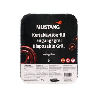 Vienkartinė kepsninė Mustang 3 vnt