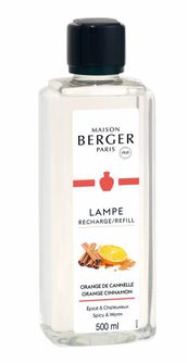 Kvapo papildymas lempai Maison Berger Orange Cinnamon 500 ml