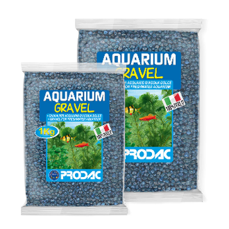 PRODAC Gruntas akvariumui mėlynas 2-3mm 1kg, Q3KG1
