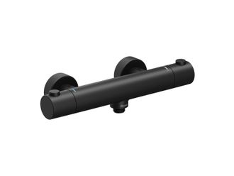 Maišytuvas dušui termostatinis Ravak Puri, juodas, matinis, X070188