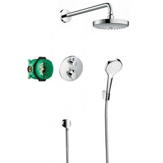 Potinkinis dušo komplektas Hansgrohe Croma Select S, chromas 27295000