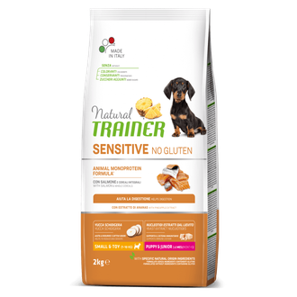 NT ADULT DOG SENSITIVE NO GLUTEN MINI SALMON (lašiša) 2kg, 925239