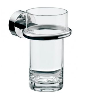 Pakabinama stiklinė Emco Rondo 2, chromas