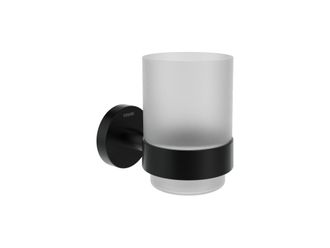 Stiklinės laikiklis Ravak KN 210.20BLM, juodas matinis, X07P1309