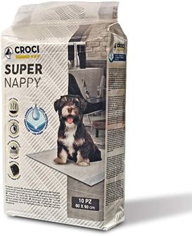 CROCI SUPER NAPPY Higieniniai paklotai 60x90cm, 10vnt (8), C6OI0012