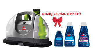 Dėmes šalinančio siurblio ir ploviklių rinkinys Bissell Spotclean C2 43668, 20671