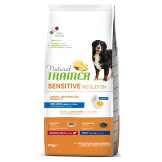 NT ADULT DOG SENSITIVE NO GLUTEN M/M EGG (kiaušinis) 12kg, 963515
