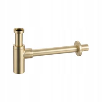 Sifonas praustuvui Balneo žalvarinis apvalus, matinio aukso sp., E0201090110-1