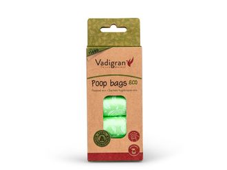 VADIGRAN POOP BAGS ECO maišeliai šunims 5x15vnt (6), 15680