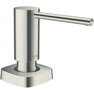 Skysto muilo dozatorius Hansgrohe A71 įmontuojamas, nerūdijančio plieno sp. 40468800