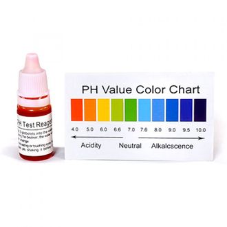 pH testas naudojamas rūgštinių/šarminių elementų nustatymui vandenyje