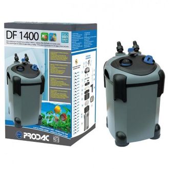 PRODAC Išorinis filtras DF-1400, 600-800L akvariumui. Su UV 9w, DF1400