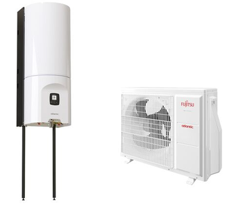 Šilumos siurblys oras-vanduo Atlantic SYNEA DUO, 3 kW, R32 (boileris+IDU+ODU) (00U06406360, 024163, 700227 )