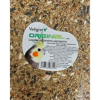 VADIGRAN ORIGINAL EXTRA vidutinėms papūgoms 0.5kg, 363/05