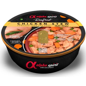 ALPHA SPIRIT Realfood troškinys su vištiena 280g, ALPHD060610550