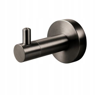 Kabliukas Balneo QUBE 1, juodo metalo sp., M0101070101