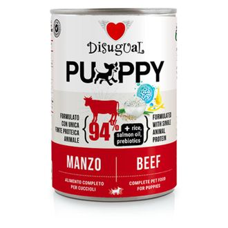 DISUGUAL Puppy konservas šuniukams su jautiena 400g (6), DSGS440