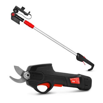 Akumuliatorinis sekatorius su teleskopine rankena Elem Garden Technic, 7.2 V