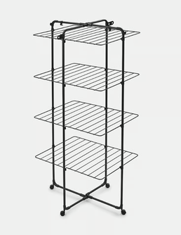 Skalbinių džiovykla HangOn Tower, 30m., Matt Black, 319303