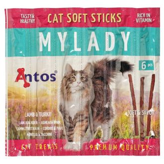 ANTOS MYLADE Mėsos lazdelės katėms ėriena/kalakutiena, 20486P