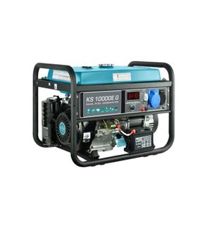 Generatorius benzinas/dujos 8000W, KS 10000E-G, KÖNNER & SÖHNEN