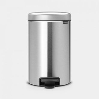 Šiukšlių dėžė Brabantia NewIcon, 12 l, Matt Steel, 113604