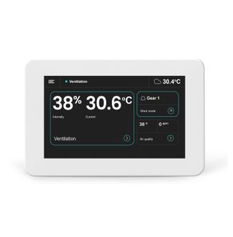 OXYGEN LCD SimpleTouch pultas su WiFi ir Bluetooth baltas