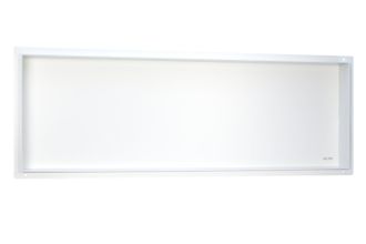 Įleidžiama berėmė sieninė lentyna Balneo Wall Box NO RIM, baltos sp., 90x30x10 cm, OB-WH6-NR