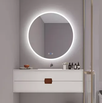 Apvalus vonios veidrodis Normandy 60 su LED apšvietimu, M3051TDCA