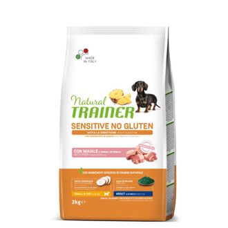 NT ADULT DOG SENSITIVE NO GLUTEN MINI PORK (kiauliena) 2kg, 925241