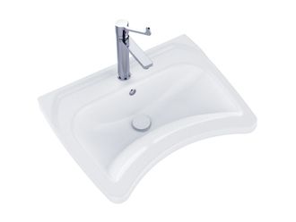 Praustuvas Ravak Safe 60, su maišytuvo anga ir perpildymo anga, XJX01160006