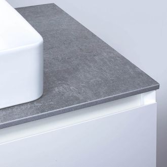Stalviršis apatinei spintelei Kame Dektonas 200 cm, betono pilka WP/20-3/D23
