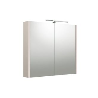 Veidrodinė spintelė su apšvietimu Kame Urban, LED, IP44, pilkas kašmyras, 80 cm, 2002506