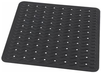 Neslystantis vonios kilimėlis Ridder Playa juodas, 54x54cm, 68410