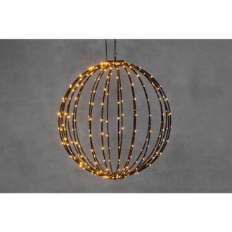 Šviečianti dekoracija Finnlumor 264 LED, geltona spalva, 50 cm