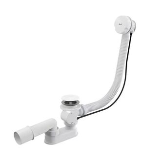 Sifonas voniai Alcaplast 80 cm, baltas