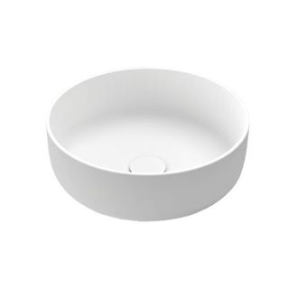 Pastatomas Xonyx™ lieto akmens praustuvas Balteco NEO C ø 41 cm, baltas matinis