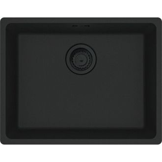 Plautuvė Franke MRG 210/110-52 juoda matinė sp., juoda sukamoji rankenėlė, juodas persipylimo dangtelis, 1140659121
