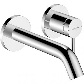 Vienos svirties praustuvo maišytuvas Hansgrohe Tecturis S 16,5 cm, chromas, 73350000