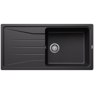 Silgranitinė plautuvė BLANCO SONA XL 6 S SILG PDUR Juoda O.AF