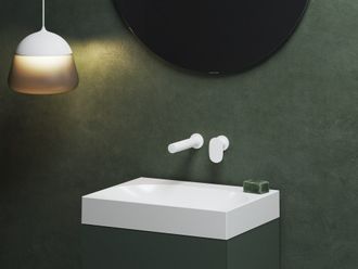 Potinkinis praustuvo maišytuvas su korpusu Ravak SG 019.10WHM.O1, baltas matinis X070568