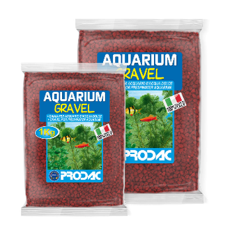 PRODAC Gruntas akvariumui raudonas 2-3mm 2.5kg, Q9