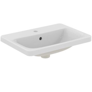 Praustuvas įmontuojamas Ideal Standard Connect 1SM 58x42 stač. baltas, E504401