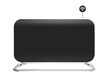 Konvekcinis šildytuvas Mill CO1200WIFI3BLACK GEN3,1200 W, LED ekranas, juodas, WIFI, 60 mėn garantija