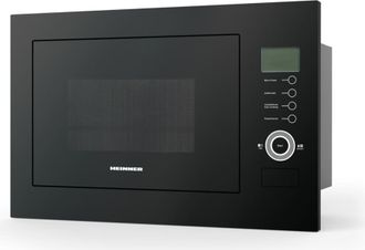 Įmontuojama mikrobangų krosnelė 900W, 25L HMW-25BIGBK HEINNER