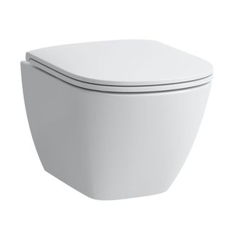 Klozetas pakabinamas Laufen LUA Rimless compact baltas H8200830000001